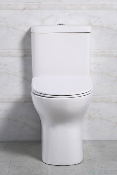 Унитаз-компакт BelBagno Steam BB130CPR безободковый (готовый набор)