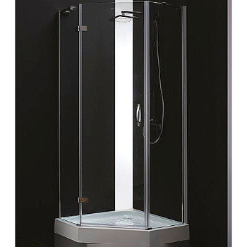 Душевой уголок Cezares BERGAMO-W-P-1-100-C-Cr-L-IV