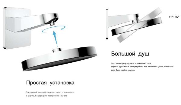 Душевой комплект Vincea Inspire VSFW-3I22MT3GM встраиваемый, вороненая сталь