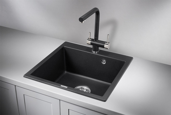 Кухонная мойка GRANULA (5102, ЧЁРНЫЙ)