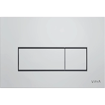 Панель смыва Vitra Root Square, хром, 740-2380