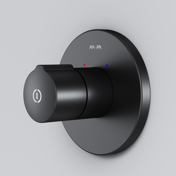 Смеситель для душа AM.PM X-Joy TouchReel F85A65722 Черный матовый Смеситель для душа AM.PM X-Joy TouchReel F85A65722 Черный матовый