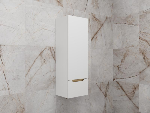 Пенал подвесной Style Line "Бали 360" БЕЛЫЙ СОФТ, ЛС-00002340