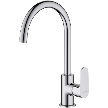 Смеситель для кухни Aquatek Оберон AQ1282CR Хром Смеситель для кухни Aquatek Оберон AQ1282CR Хром