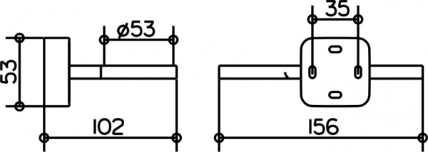 Держатель для стаканов Keuco Smart 02351
