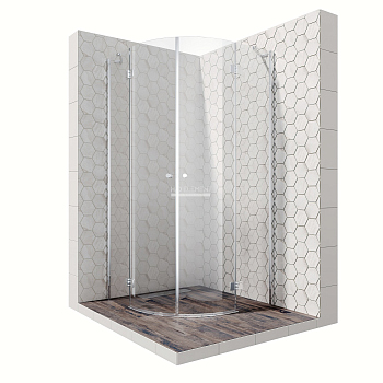 Душевое ограждение Ambassador Diamond 12011101 (900x900x2000)