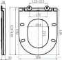Крышка-сиденье AM.PM Inspire C507853WH с микролифтом