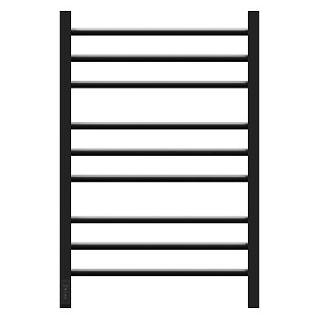 Полотенцесушитель электрический Point PN70758B П9 500x800, диммер слева, черный