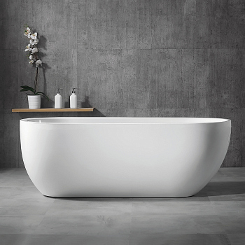 Акриловая ванна ABBER AB9341-1.5 белая