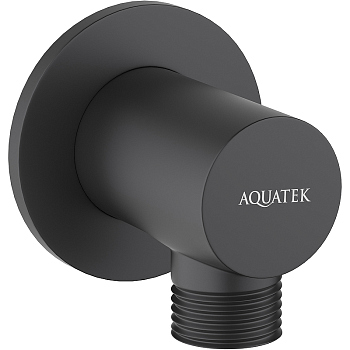 Шланговое подключение Aquatek AQ2456MB Черное матовое Шланговое подключение Aquatek AQ2456MB Черное матовое