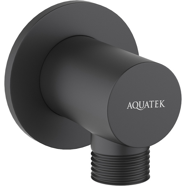 Шланговое подключение Aquatek AQ2456MB Черное матовое Шланговое подключение Aquatek AQ2456MB Черное матовое