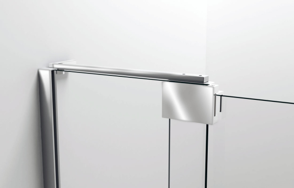 Душевая дверь Vincea Extra VDP-1E8090CLGM, 800/900, вороненая сталь, стекло прозрачное