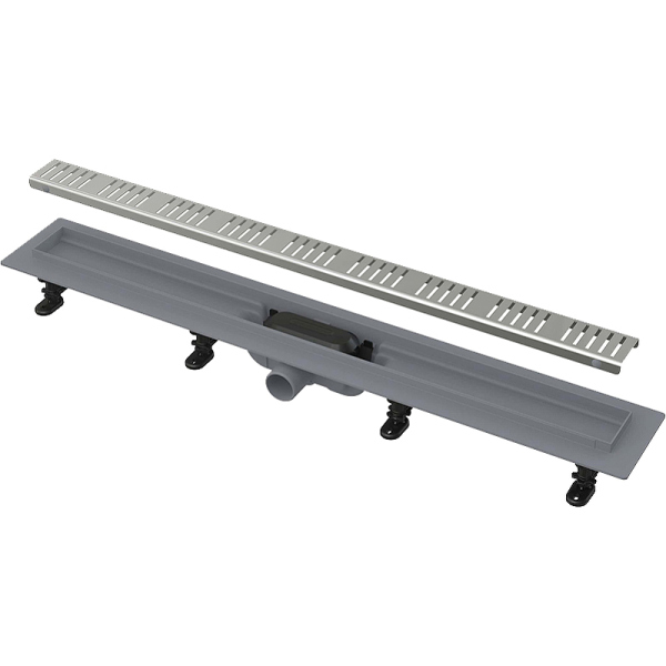 Душевой лоток AlcaPlast APZ10-Simple 850 с решеткой и опорами Душевой лоток AlcaPlast APZ10-Simple 850 с решеткой и опорами
