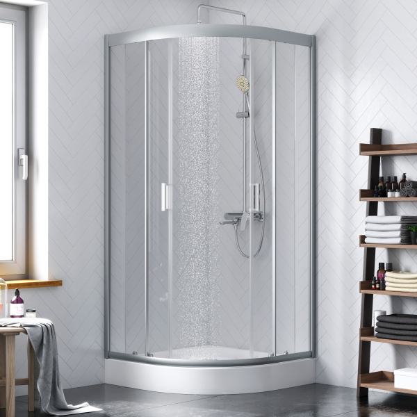 Душевое ограждение 90x90 см, без поддона Damixa Skyline, DX35WG-301-090MT