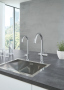 Смеситель Grohe Red II Mono 30085001 для кухонной мойки, с водонагревателем