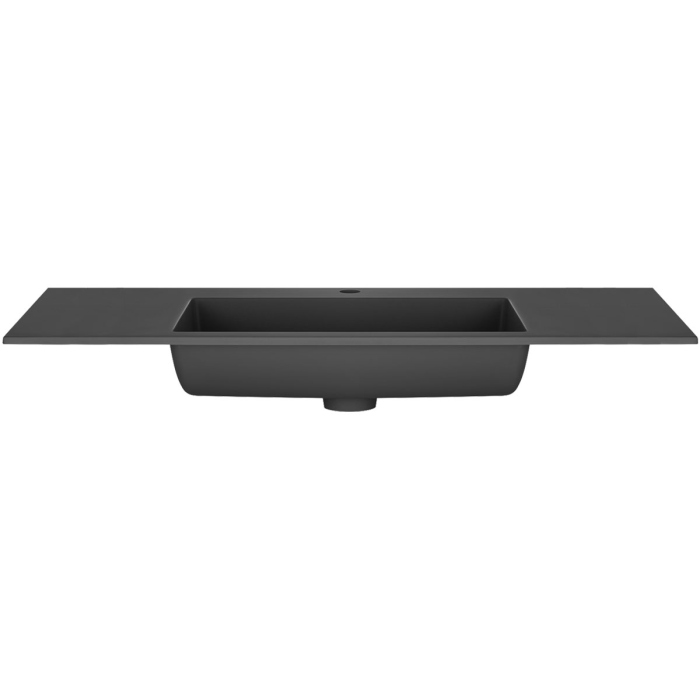 Раковина Vincea VCB-13100B из кварца, цвет черный
