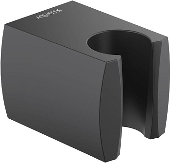 Держатель ручного душа Aquatek AQ2403MB Черный матовый