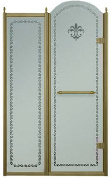 Душевая дверь в нишу Cezares Retro-B-11-120-PP-Br-R