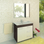Тумба-умывальник Comforty "Барселона-90" венге с раковиной Comforty XD-F90