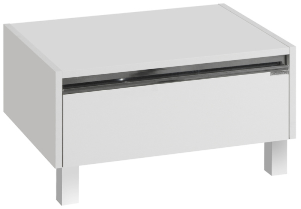 Тумба Акватон Сакура 60 ольха наварра, белая