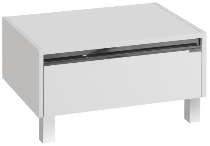 Тумба Акватон Сакура 60 ольха наварра, белая