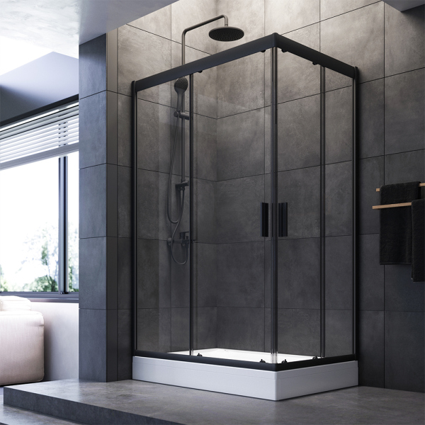 Душевое ограждение 120x80 см, без поддона AM.PM Gem, W90G-404-120280-BT