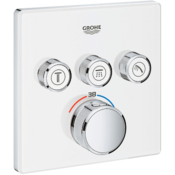Термостат Grohe Grohtherm SmartControl 29157LS0 для душа, moon white