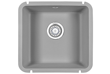 Кухонная мойка GRANULA (3801, АЛЮМИНИУМ)