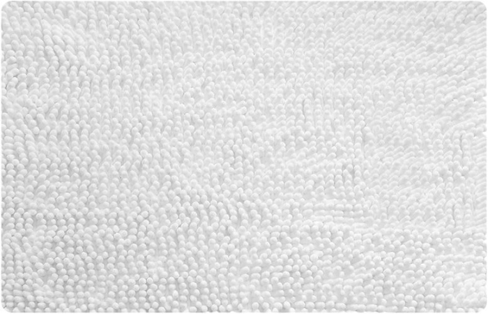 Коврик Iddis White Leaf 80x50