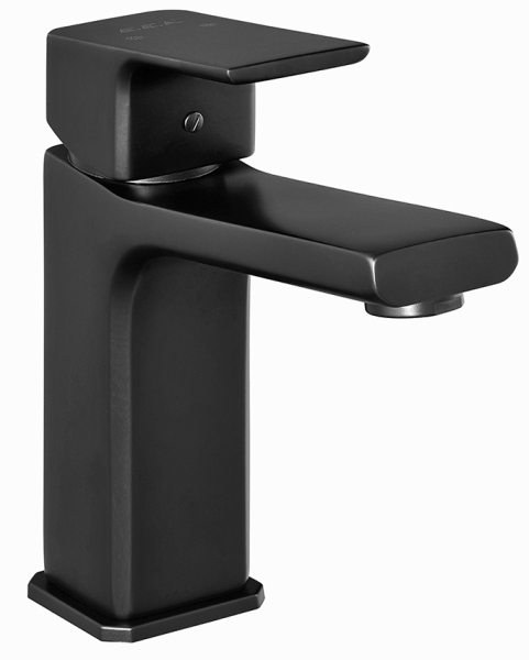 102108989C1EX TIERA смеситель для раковины 121 без донного клапана матовый черный