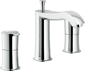 SI98211/1CR SOFI смеситель для раковины на 3 отверстия