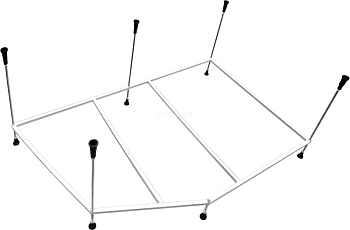 Каркас для ванны AM.PM Like 170х110 R