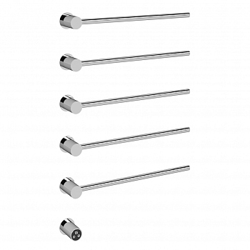 Полотенцесушитель электрический ABBER Charme AH4005 хром