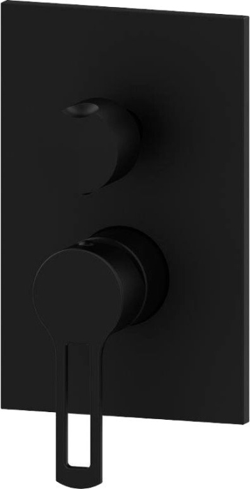 Смеситель Paffoni Ringo RIN019NO/M С ВНУТРЕННЕЙ ЧАСТЬЮ, для ванны с душем