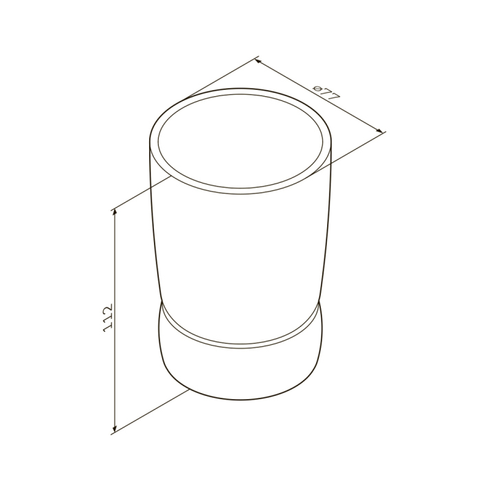 Стакан AM.PM Sensation A3031300