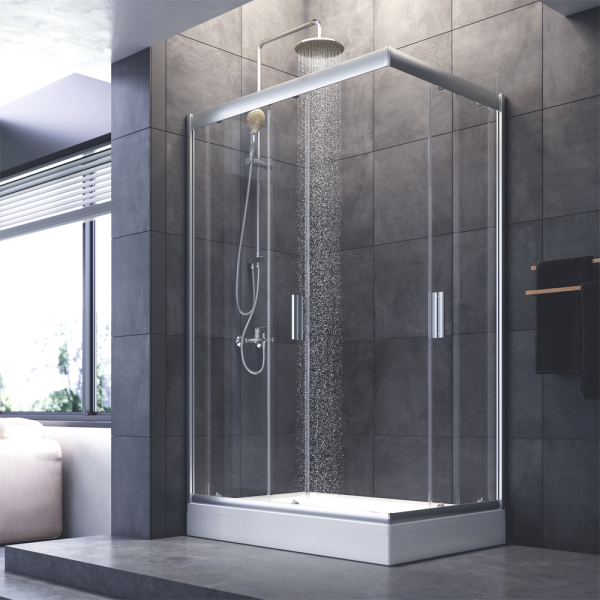 Душевое ограждение 120x80 см, без поддона AM.PM Gem, W90G-404-120280-MT