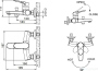 Смеситель Bravat Eler F6191238CP-01 для ванны с душем