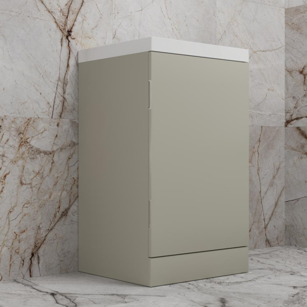 Тумба без раковины напольная "МОНО 50", санд серая галька, ЛС-00002452