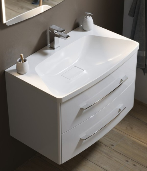 Подвесная тумба без раковины AQWELLA 80см., NER0108