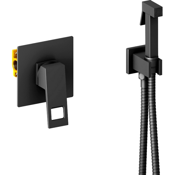 Смеситель встроенный с гигиеническим душем Timo Briana (7189/03SM)