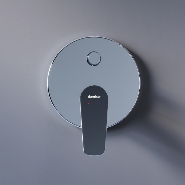 Смеситель для ванны и душа, монтируемый в стену Damixa Jupiter, 777100000