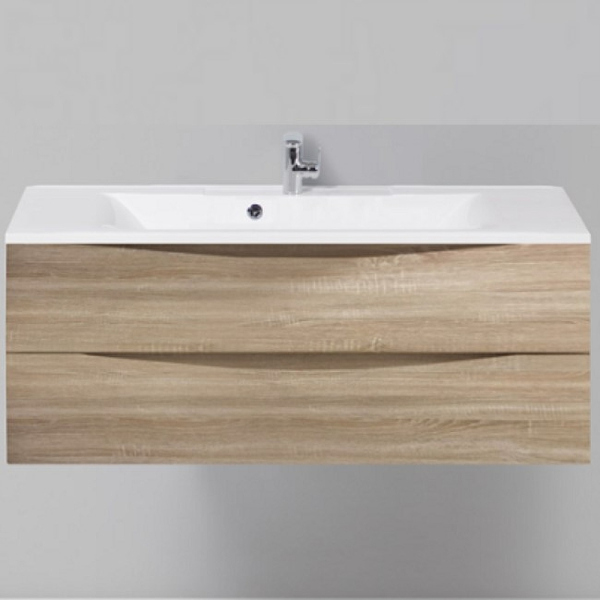 Belbagno База под раковину подвесная с двумя выкатными ящиками, MARINO-1200-2C-SO-WO-P