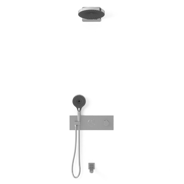 Душевой комплект Vincea VSFW-432TI1CH встраиваемый, хром