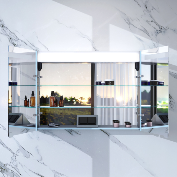 Зеркальный шкаф AM.PM Sensation, M30MCX1001BG