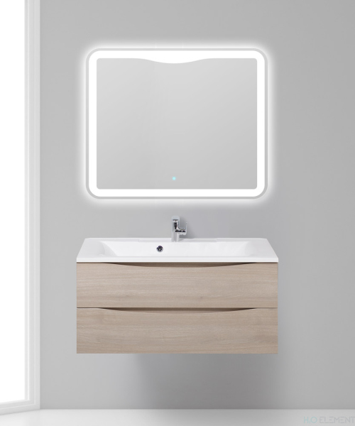Тумба с раковиной Belbagno MARINO, MARINO-800-2C-SO-RG-P+ BB800/450-LV-MR-PR (готовый набор)