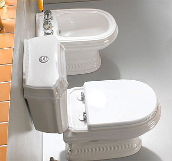 Крышка-сидение Cezares King Palace CZR-163-W-S-Br