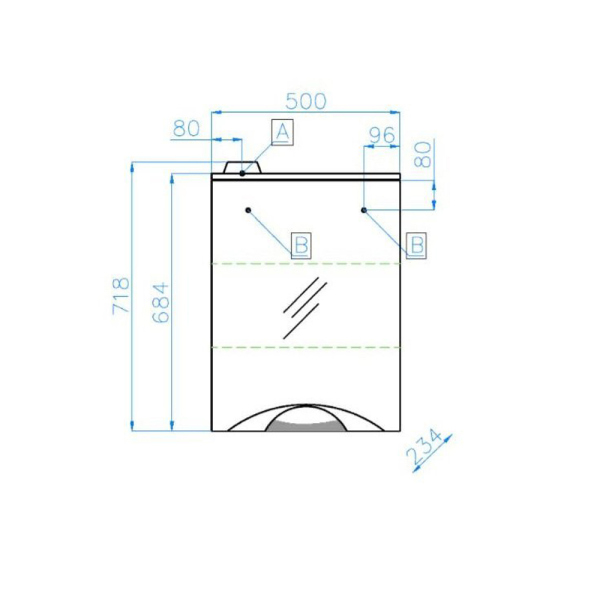 Зеркало-шкаф Style Line, ЛС-000010038 Зеркало-шкаф Style Line, ЛС-000010038