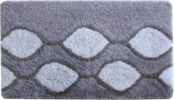 Коврик Iddis Curved Lines Grey 80x50