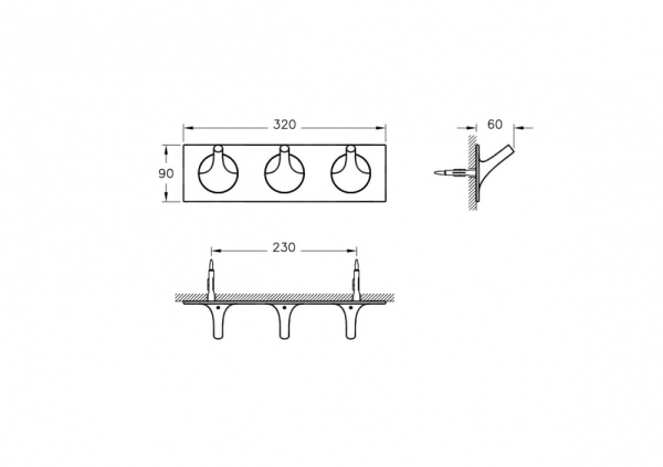 Крючки для халатов Istanbul, глянцевый хром