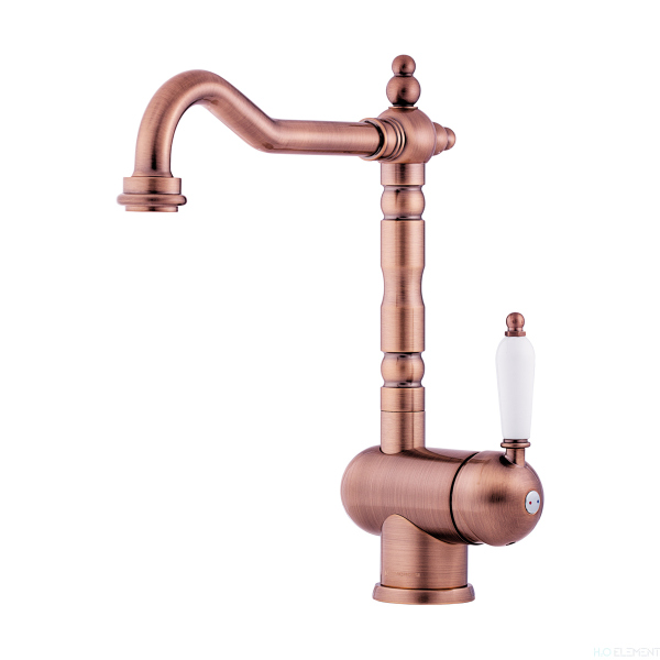 Смеситель для кухни Omoikiri Kyoto-B OKY-AC-35, античная медь